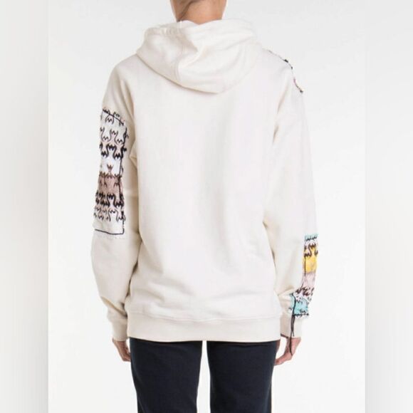 Missoni Elevated Maximalist Cozy Coastal Countryside Patchwork Hoodie XS - Picture 9 of 15